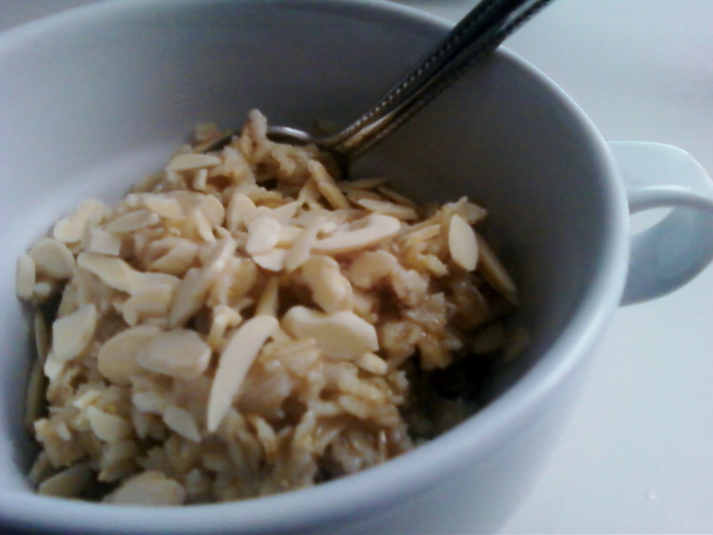 Almonds__oatmeal