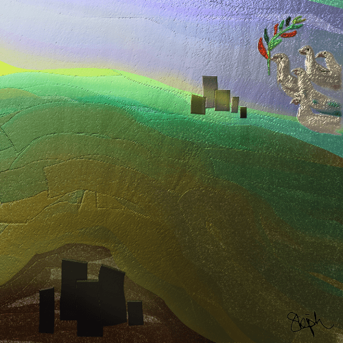 For Peaceful Mindsets by Steph Abbott.